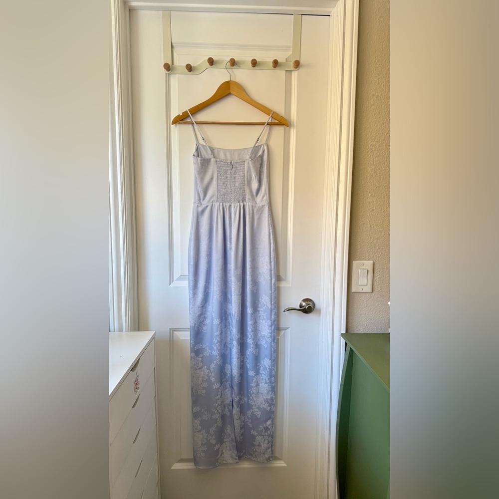 Reformation Light Blue Maxi Slip Dress - Picture 9 of 15